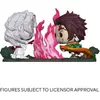 Image de Lot de 2 figurines - Tanjiro vs. Rui vynil Funko Demon Slayer POP Moment Vert 9 cm FK49009
