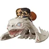 Image de Figurine Funko POP Harry Potter Gringotts Dragon with Harry, Ron and Hermione Gris TU 889698508155