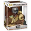 Image de Funko- Pop Deluxe: The Mandalorian-Mando on Bantha w/Child in Bag Figurine de Collection, 52373, Multicolore Standard en occasion ou reconditionné