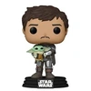 Image de Figurine Pop Star Wars Mandalorian Mando Holding Child
