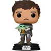Image de Figurine Funko Pop Star Wars Mandalorian Mando Holding Child Marron 9 cm 889698545259