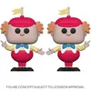 Image de Lot de 2 POP figurines Alice au pays des merveilles Funko Tweedle Dee & Dum Multicolore 5 cm FK55738