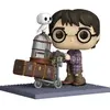 Image de Figurine en vinyle Funko Harry Potter Harry Pushing Trolley Bleu 9 cm FK57360