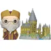 Image de Figurine en vinyle Funko Harry Potter Dumbledore w/Hogwarts Doré 9 cm FK57369