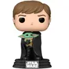 Image de Figurine Funko Pop Star Wars Mandalorian Luke with Child Noir 9 cm 889698582902