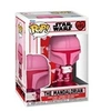 Image de Figurine Pop Star Wars Valentines Edition Mandalorian