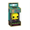 Image de Figurine Pop Keychain porte-clé Disney The Nightmare Before Christmas Jack Skellington Black Light