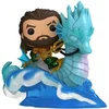 Image de Figurine de collection en vinyle Funko Aquaman et le Royaume perdu POP! Rides Deluxe Aquaman & Storm Bleu 15 cm FK67577