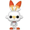 Image de Figurine de collection vinyl Funko Pokemon POP! Scorbunny (EMEA) Blanc 9 cm FK69081