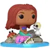 Image de Figurine de collection La Petite Sirène POP! Deluxe Vinyl Ariel & Friends Funko Marron 9 cm FK70731