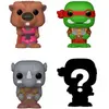 Image de Figurine bitty pop teenage mutant ninja turtles splinter Funko Blister 4 (x4) Multicolore TU 889698715096