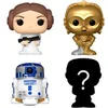 Image de Figurine bitty pop sar wars leia Funko Blister 4 (x4) Multicolore TU 889698715126