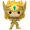 Image de Figurine de collection Funko Saint Seiya POP! Animation Gold Aquarius Hyoga Doré 9 cm FK72058