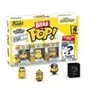 Image de Pack 4 Figurines Les Minions Bitty POP! Vinyl Eye Matie 2,5 cm