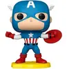 Image de Figurine décoratif Funko POP Comic Cover Marvel Avengers Captain America Doré TU 889698741347
