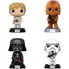 Image de Figurine Funko Pop Star Wars New Classics Exclusive (x4) Multicolore TU 889698741385