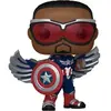 Image de Figurine Funko Captain America Brave New World POP! Movies Captain America Bleu 9 cm FK75990