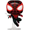 Image de Figurine Funko POP Marvel Spiderman 2 Miles Morales Upgraded Suit Noir 9 cm 889698761086