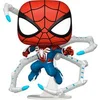 Image de Figurine Funko POP Marvel Spiderman 2 Peter Parker Advanced Suit 2.0 Rouge 9 cm 889698761093