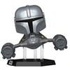 Image de Figurine Pop Star Wars The Mandalorian S9 Mandalorian in N1 Starfighter
