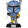 Image de Figurine de collection en vinyle Funko Star Wars The Mandalorian POP Paz Vizsla Bleu 9 cm FK76553