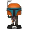 Image de Figurine de collection en vinyle Funko Star Wars The Mandalorian POP The Judge Orange 9 cm FK76555
