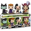 Image de Figurine Funko Disney Villains Movies Vinyl Villains (x4) Vert 9 cm FK77129