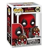 Image de Figurine Pop Marvel Deadpool & Wolverine Deadpool with the Headpool