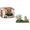 Image de Figurine Pop! Deluxe | Star Wars | The Mandalorian Din Grogu W/frog