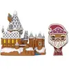 Image de Figurine Funko Harry Potter POP! Town Vinyl Dumbledore & Hogwarts Marron 9 cm FK80021