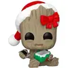 Image de Figurine de collection Funko Pop Marvel Groot With Present Marron 9 cm 889698800334