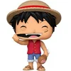 Image de Figurine Funko POP One Piece Monkey D. Luffy Marron 9 cm 889698803656