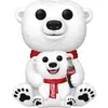 Image de Figurine en vinyle Funko Coca-Cola POP&Buddy! Movies Vinyl Bear & Cub Blanc 9 cm FK81063