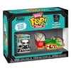 Image de Figurine Bitty Pop Ride The Nightmare Before Christmas Jack Skellington with Snowmobile