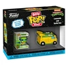 Image de Figurine Bitty Pop Ride Teenage Mutant Ninja Turtles Leonardo with Van