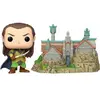 Image de Figurine Funko POP Town The Lord of the Rings Lord Elrond with Rivendell Multicolore 10 cm 889698837873