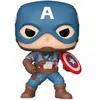 Image de FIgurine Funko POP Marvel Infinity Saga Captain America Doré 9 cm 889698837910