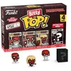 Image de Figurine de collection Funko Deadpool Bitty POP! Vinyl Sleepover (x4) Rouge 2,5 cm FK84962
