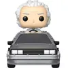 Image de Figurine Funko Rides Deluxe Regreso Al Futuro Doc With Time Machine Gris TU 889698864497
