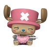 Image de One Piece - Figurine POP! Tony Tony Chopper avec barbe à papa 9 cm