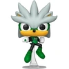 Image de Figurine POP! DC's Justice League and Sonic the Hedgehog Silver/Green Lantern 9 cm