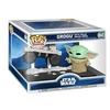 Image de Figurine Pop Moment Star Wars Mandalorian & Grogu S2 Grogu with Polar Mouse Droid