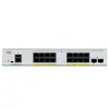 Image de Catalyst 1000-16P-E-2G-L - Commutateur - Géré - 8 x 10/100/1000 (PoE+) + 8 x 10/100/1000 + 2 x Gigabit SFP (liaison montante) - Montable sur rack -