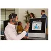 Image de Headset 722 - Micro-casque - sur-oreille - Bluetooth - sans fil - noir de charbon - avec support de chargement - Cisco Webex Certified