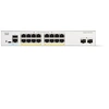 Image de Catalyst 1300-16P-2G - Commutateur - C3 - Géré - 16 x 10/100/1000 (PoE+) + 2 x Gigabit SFP - Montable sur rack - PoE+ (120 W)