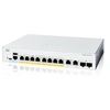 Image de Catalyst 1200-8P-E-2G - Commutateur - C3 - intelligent - 8 x 10/100/1000 (PoE+) + 2 x combinaison Gigabit SFP/RJ-45 - Montable sur rack - PoE+ (67 W)