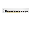 Image de Catalyst 1300-8P-E-2G - Commutateur - C3 - Géré - 8 x 10/100/1000 (PoE+) + 2 x combinaison Gigabit SFP/RJ-45 - Montable sur rack - PoE+ (60 W)
