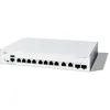 Image de Cisco Commutateur administrable Cisco Catalyst 1300-8T-E-2G, 8 Ports GE, alim. Externe, Ports combinés 2x1GE, Garantie limitée à Vie (C1300-8T-E-2G) en occasion ou reconditionné