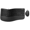 Image de Ensemble clavier et souris ergonomique filaire USB - Microsoft Ergonomic Desktop - Noir