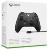 Image de Manette sans fil Microsoft noire pour Xbox et PC avec câble USB-C